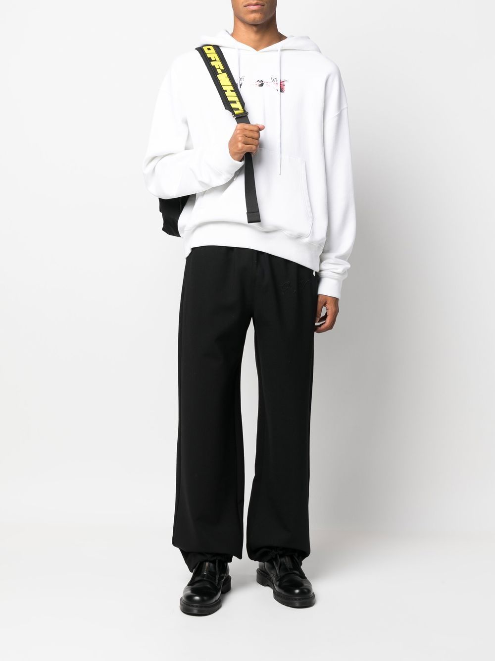 Off White Off White Trousers Black