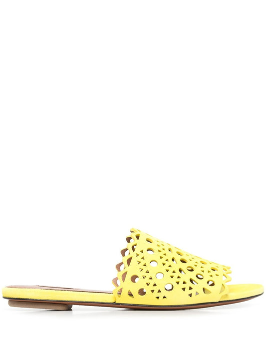 Alaia Alaia Sandals Yellow