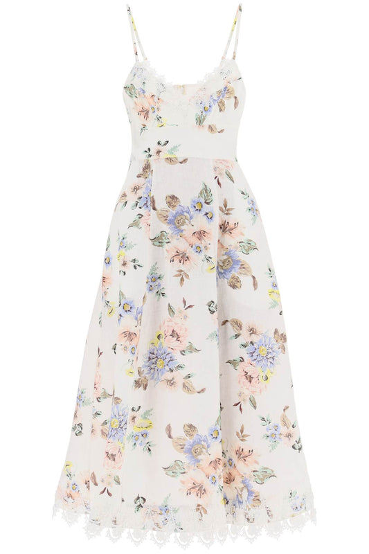 Zimmermann Zimmermann applique linen picnic dress