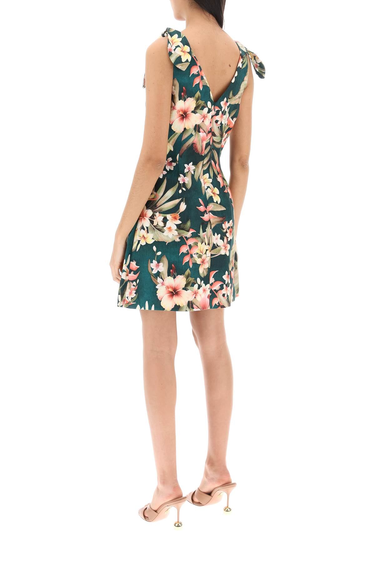 Zimmermann Zimmermann lexi tie mini floral dress