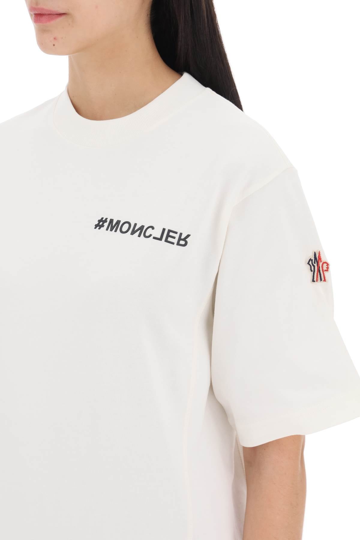 Moncler GRENOBLE Moncler grenoble t-shirt with logo application