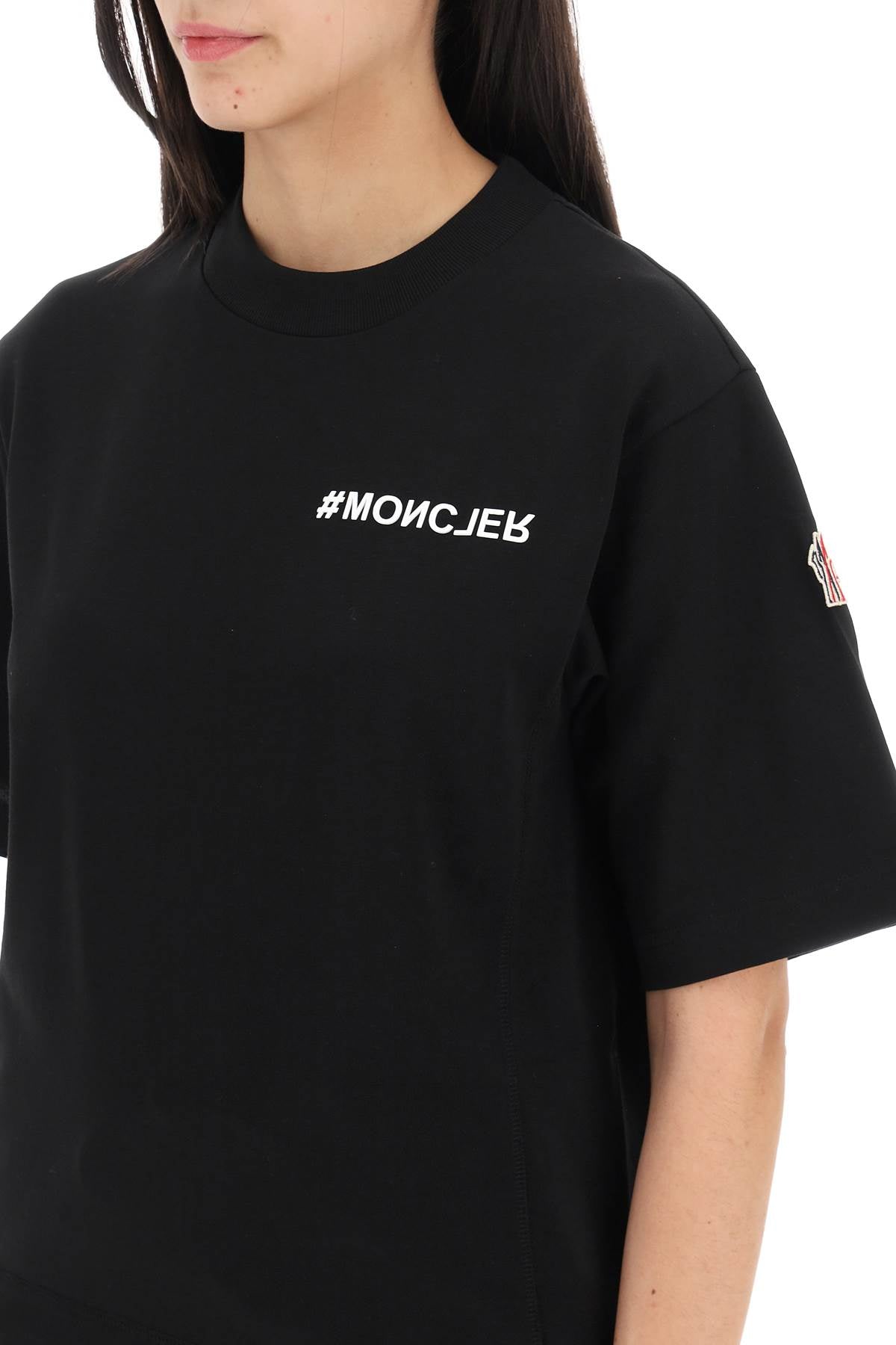 Moncler GRENOBLE Moncler grenoble t-shirt with logo application