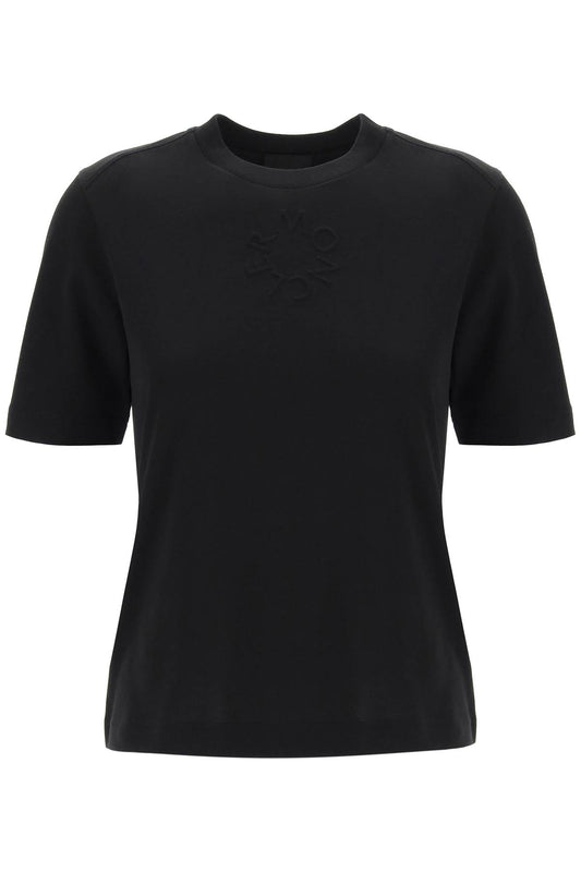 Moncler basic embossed logo t-shirt