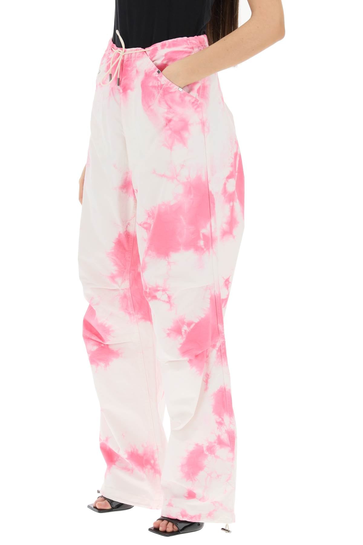 Darkpark Darkpark tie-dye cotton baggy pants