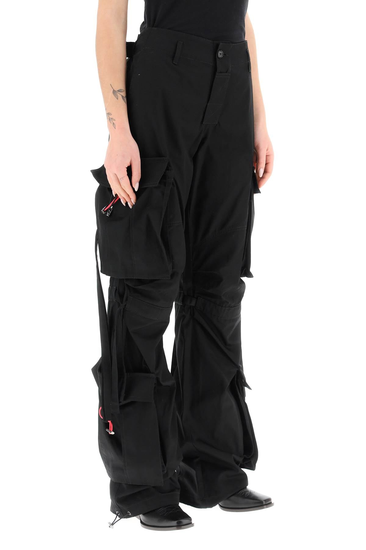 Darkpark Darkpark 'lilly' gabardine cargo pants