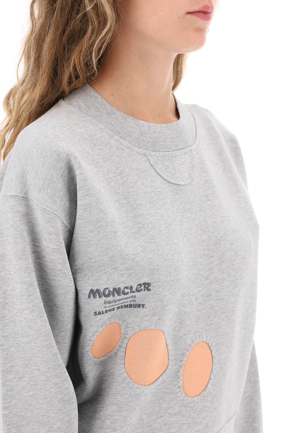 Moncler X SALEHE BEMBURY Moncler x salehe bembury sweater with cut-outs