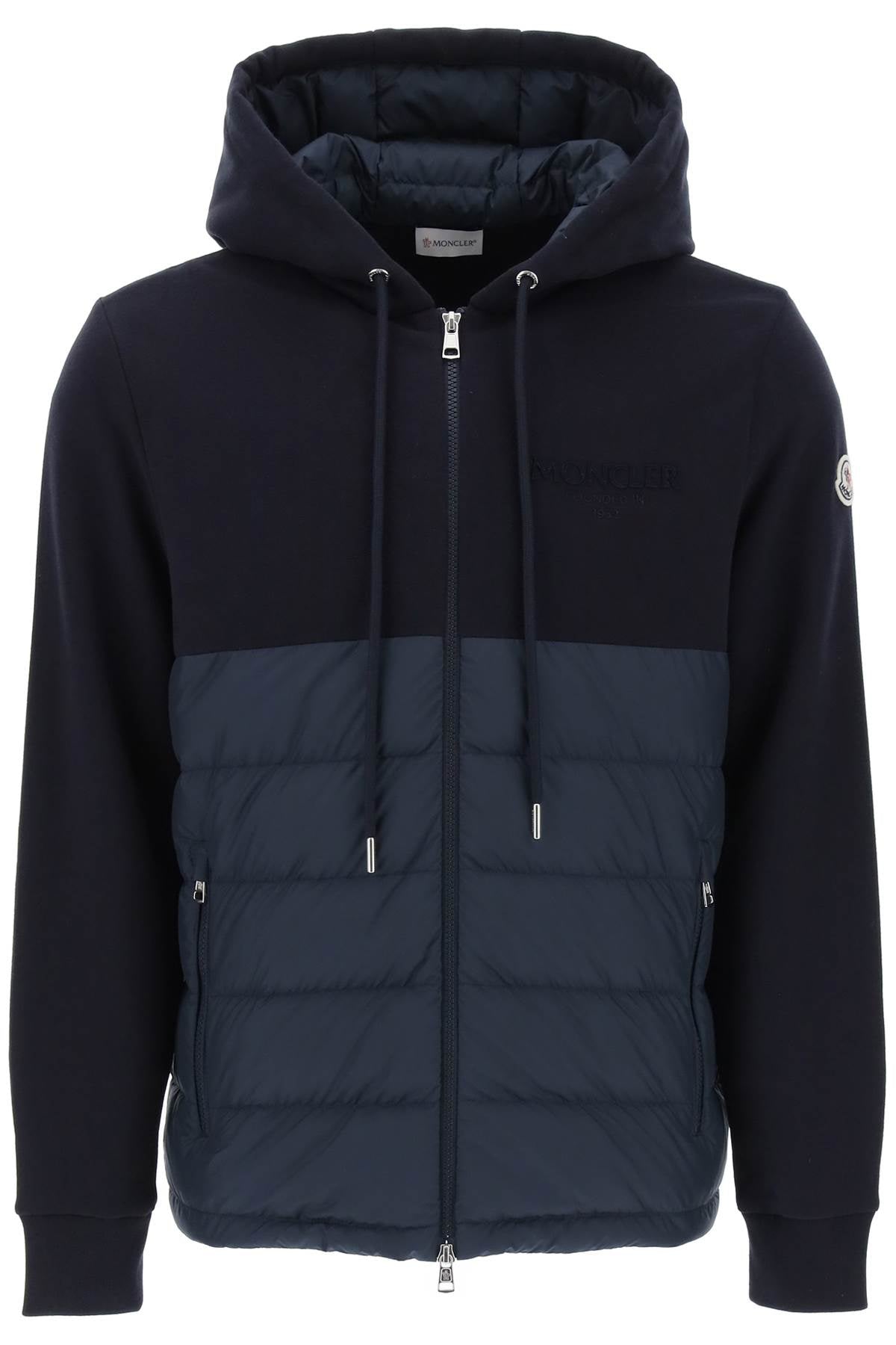 Moncler basic sweatshirt with padded