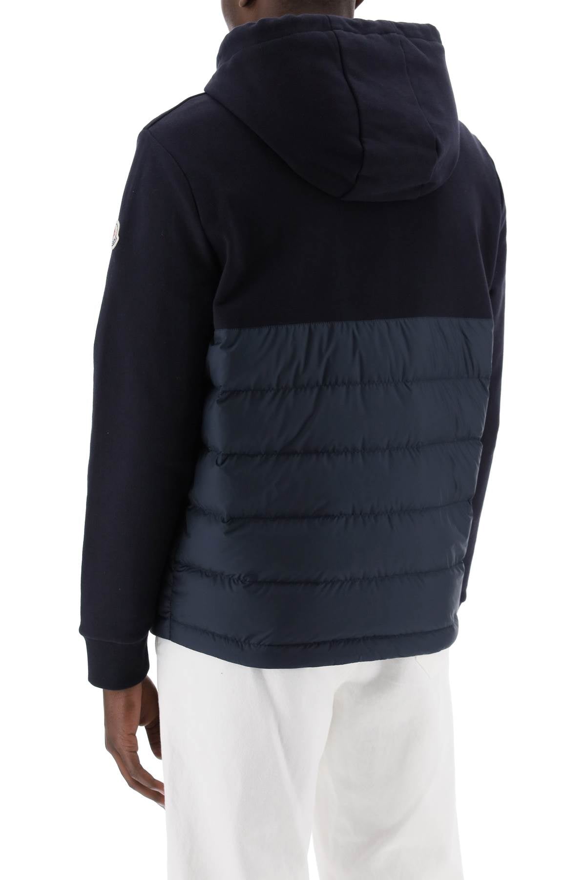 Moncler basic sweatshirt with padded