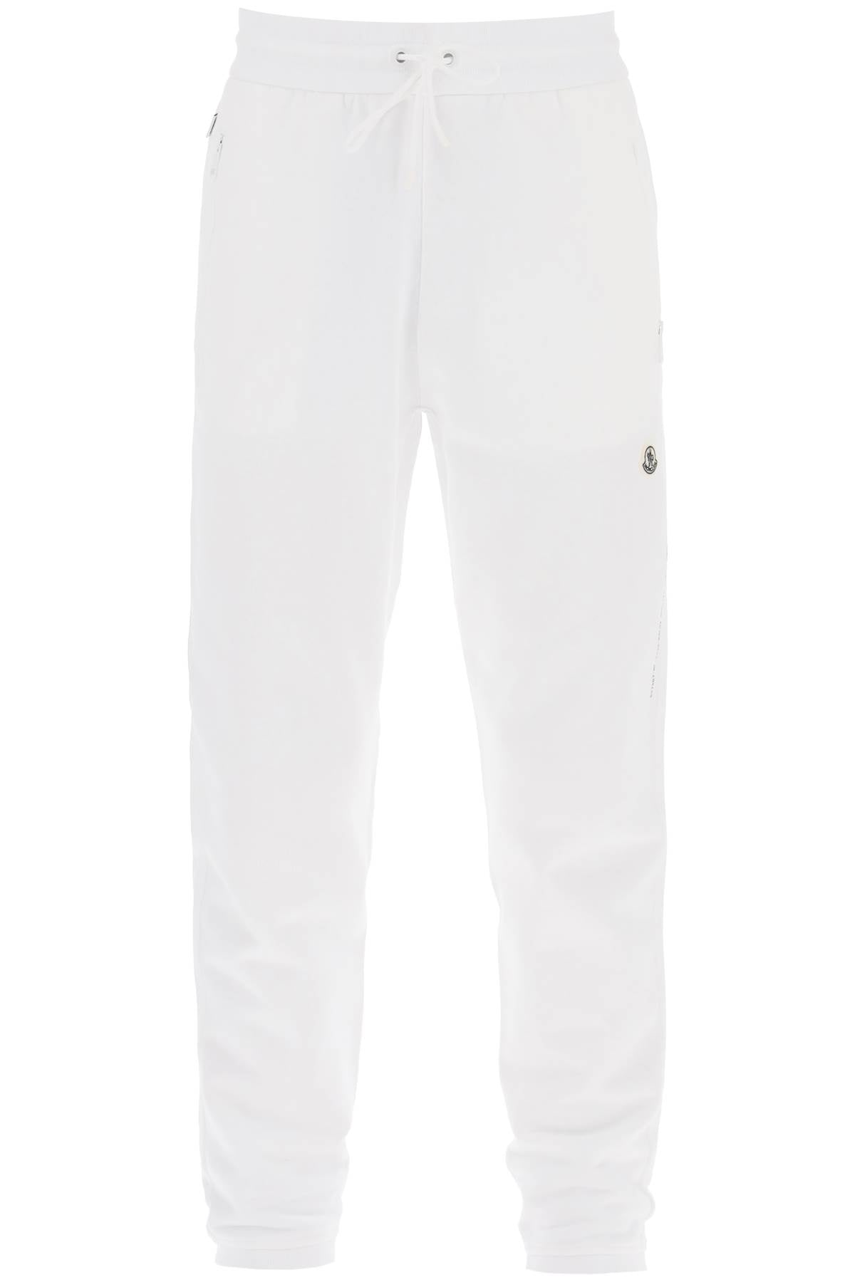 Moncler X FRAGMENT HIROSHI FUJIWARA Moncler x fragment hiroshi fujiwara tapered cotton sweatpants