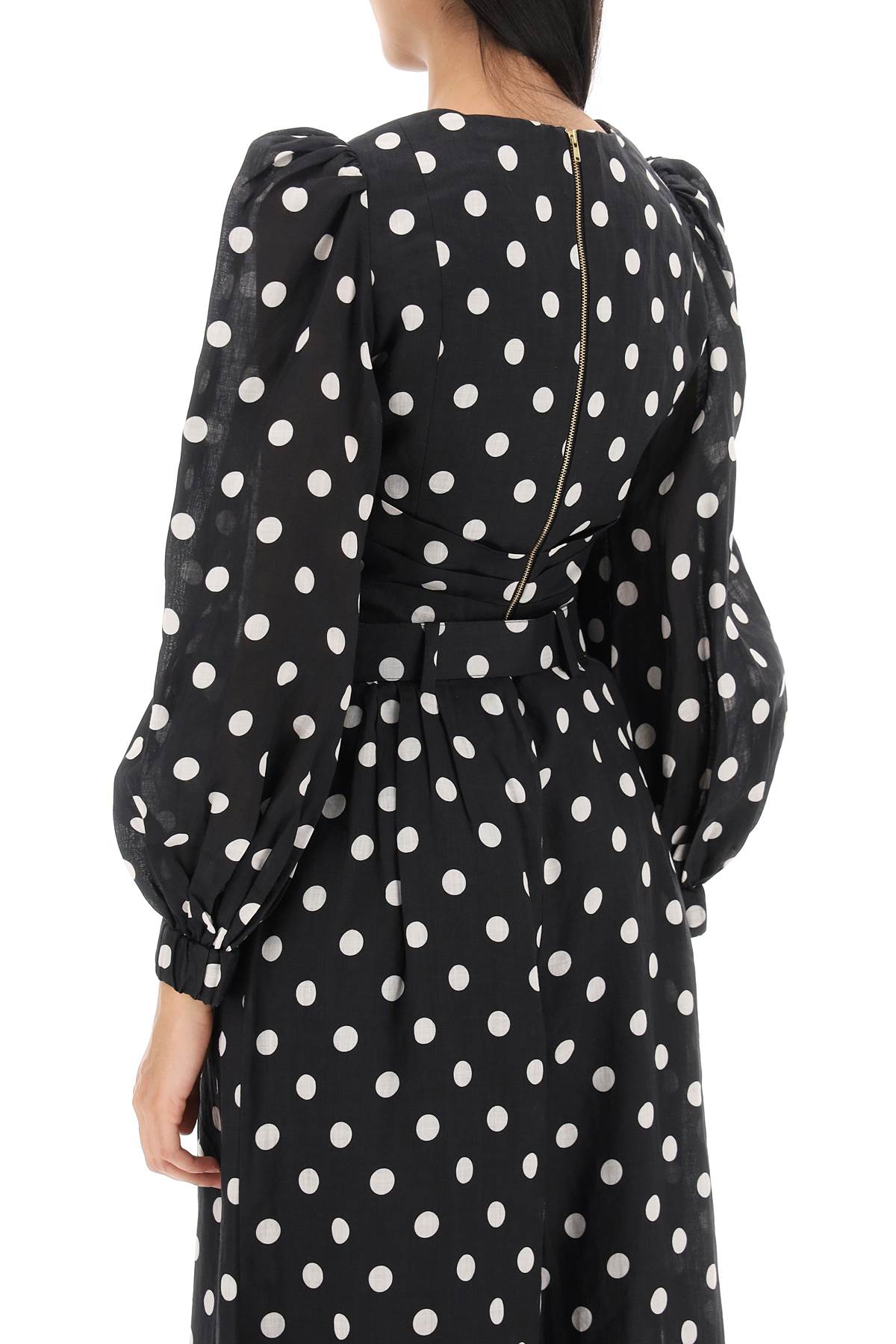 Zimmermann Zimmermann polka dot cropped top