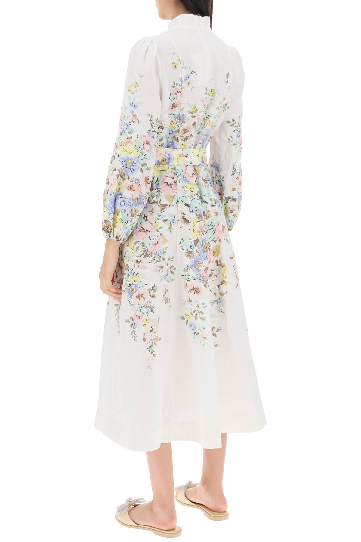 Zimmermann Zimmermann matchmaker floral midi dress