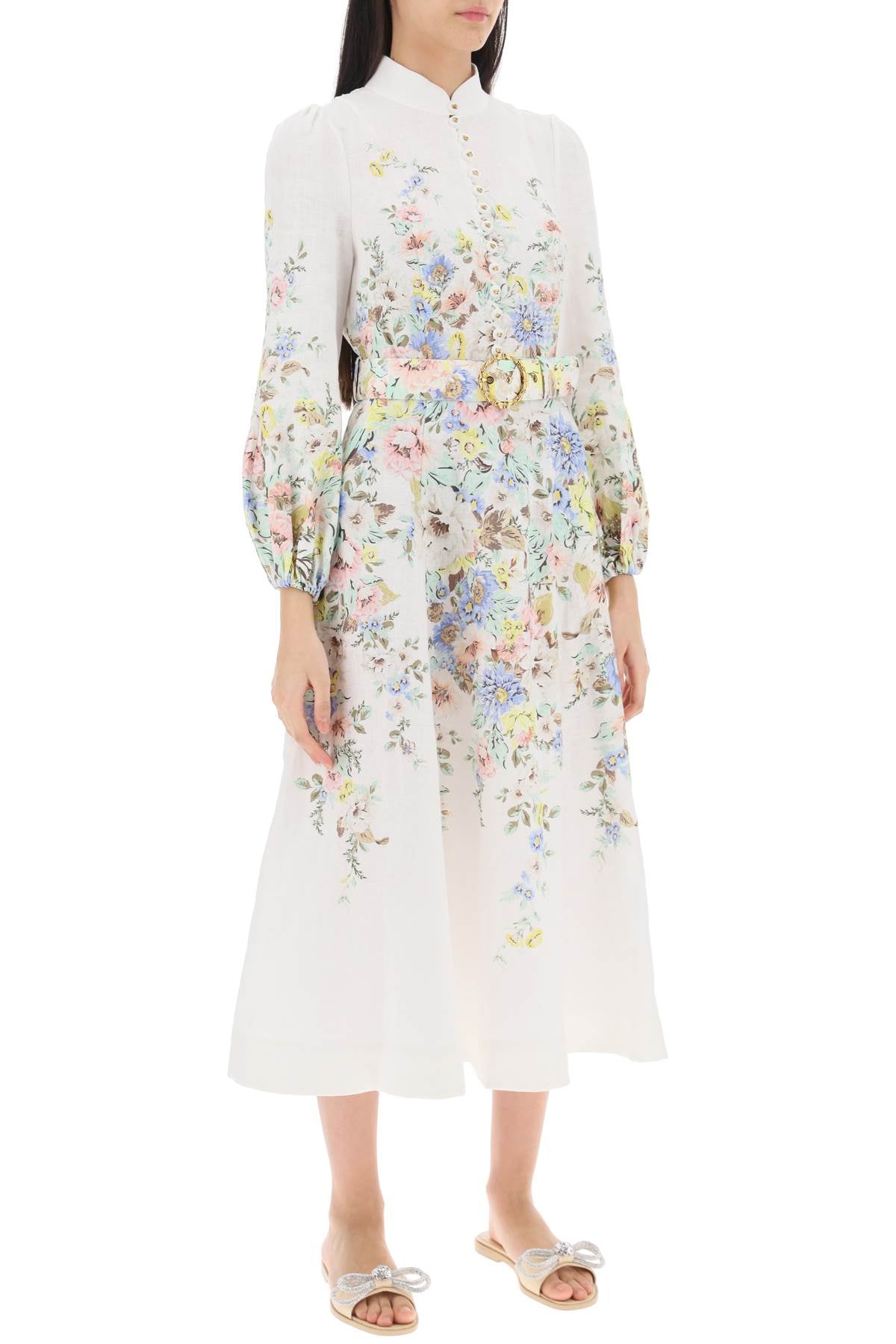 Zimmermann Zimmermann matchmaker floral midi dress