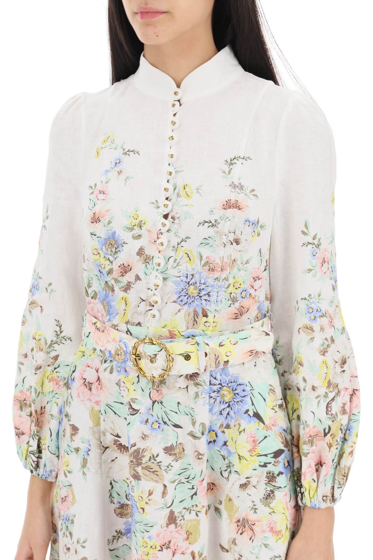 Zimmermann Zimmermann matchmaker floral midi dress