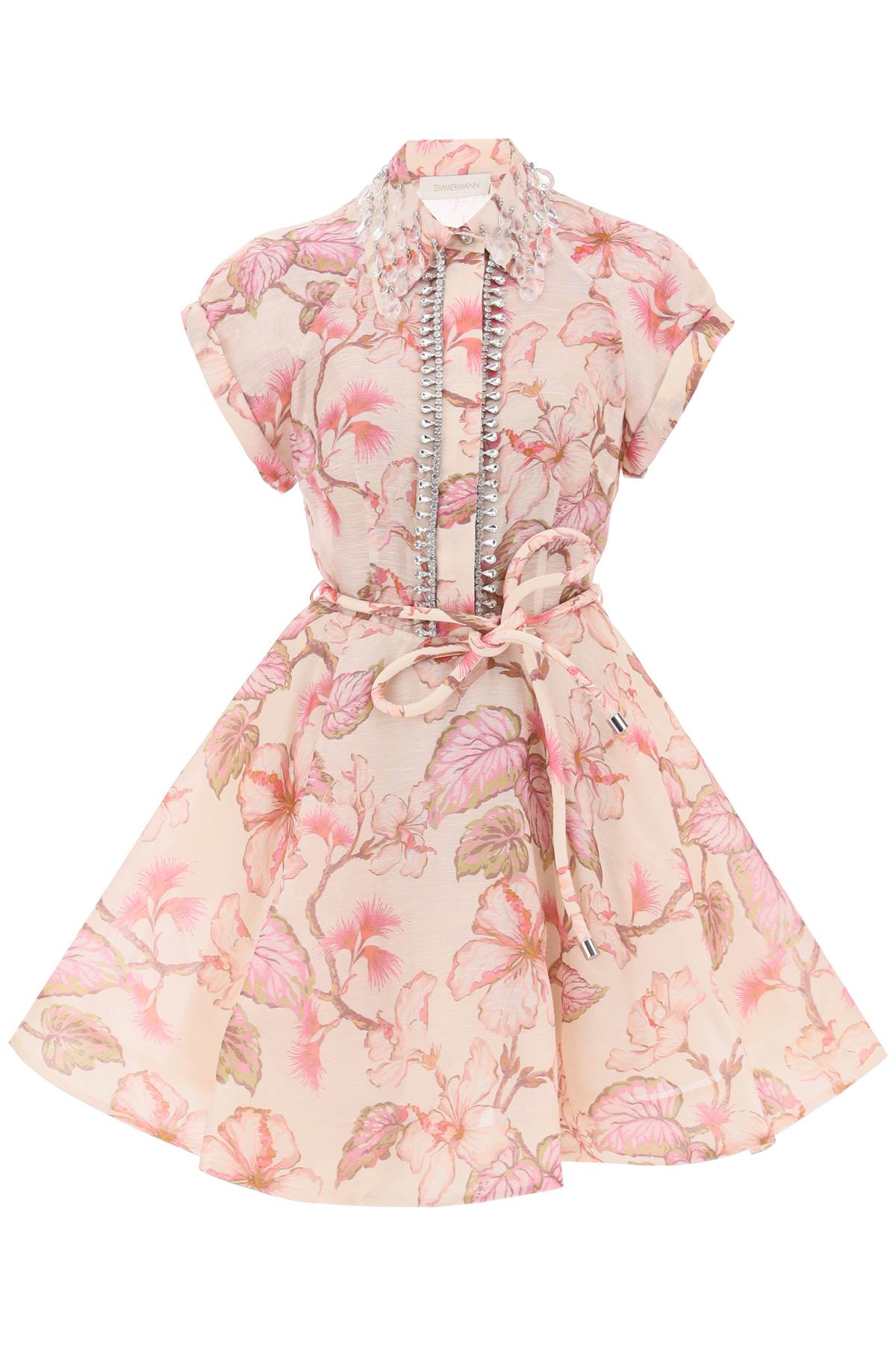 Zimmermann Zimmermann matchmaker flip floral dress with appliqués