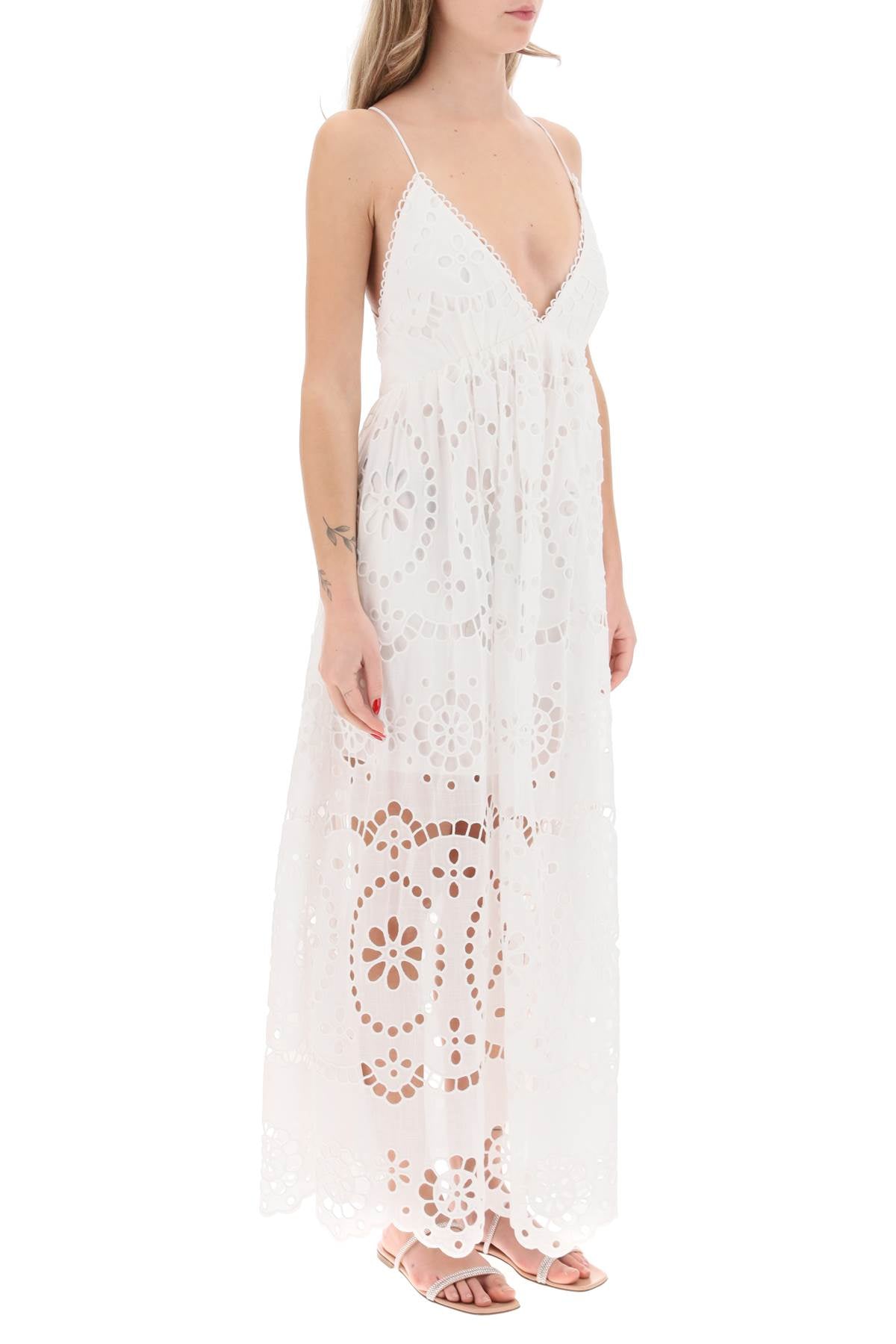 Zimmermann Zimmermann lexi maxi dress in broderie anglaise