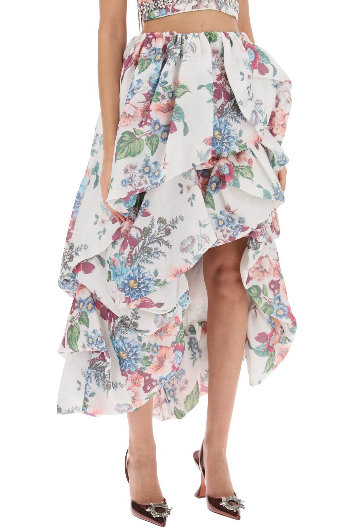 Zimmermann Zimmermann matchmaker draped skirt