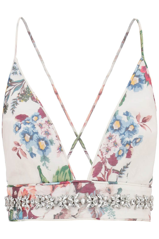 Zimmermann Zimmermann matchmaker embellished bra top