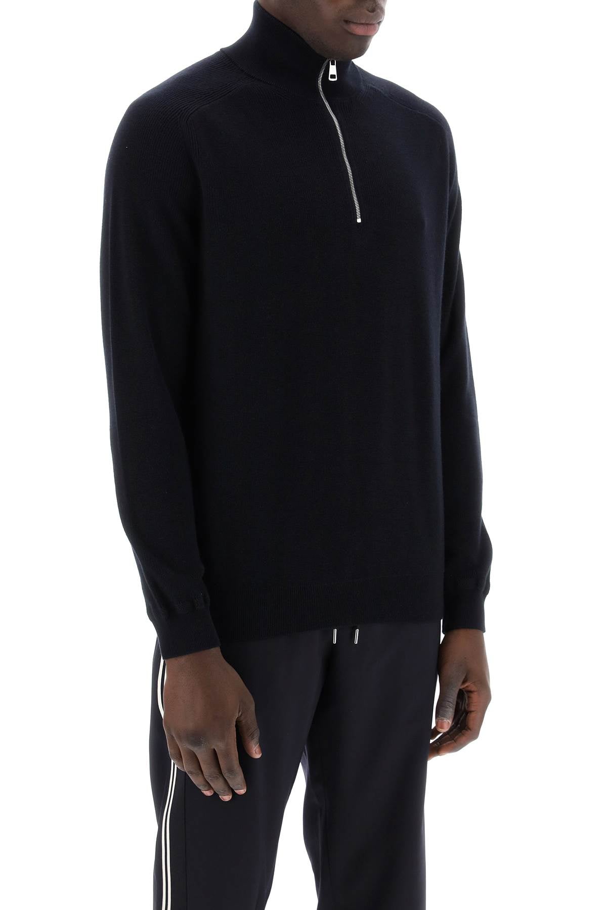 Moncler basic "cotton and cashmere blend pul