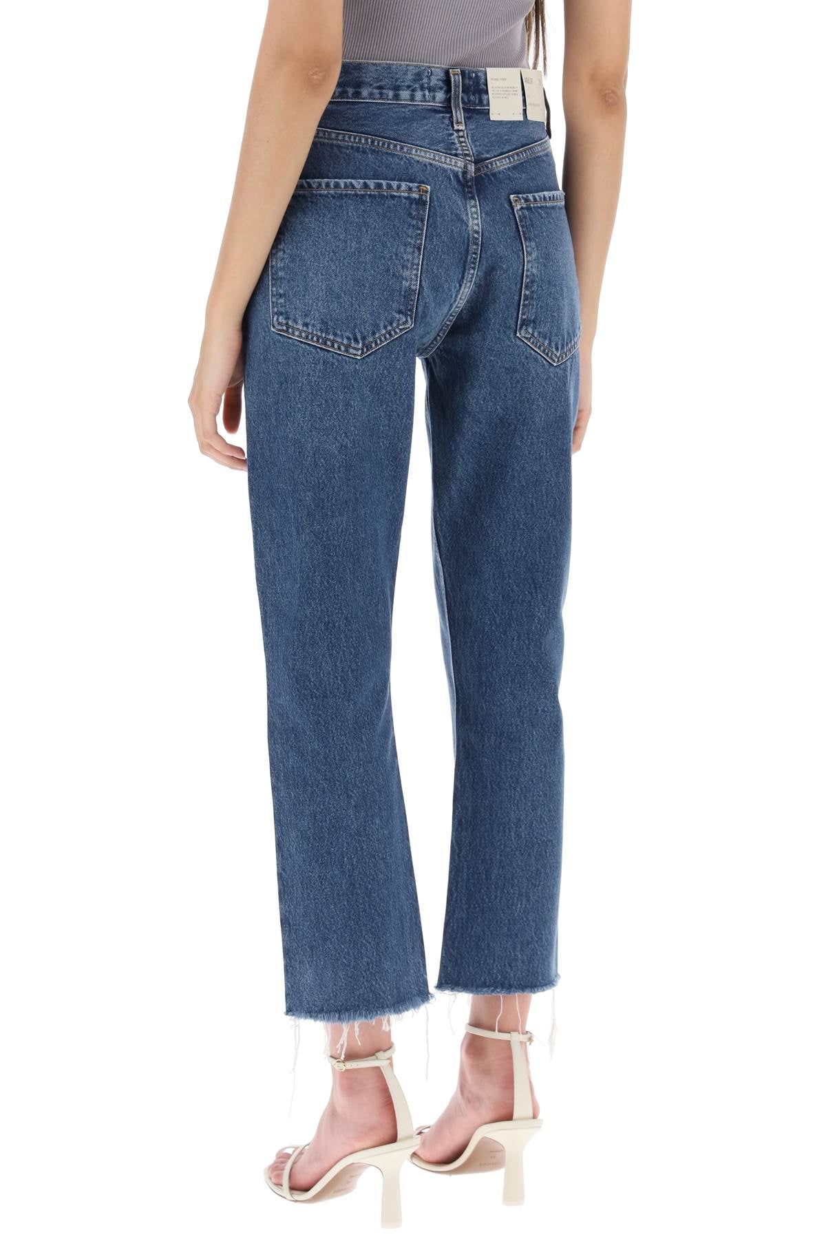 Agolde Agolde riley cropped jeans