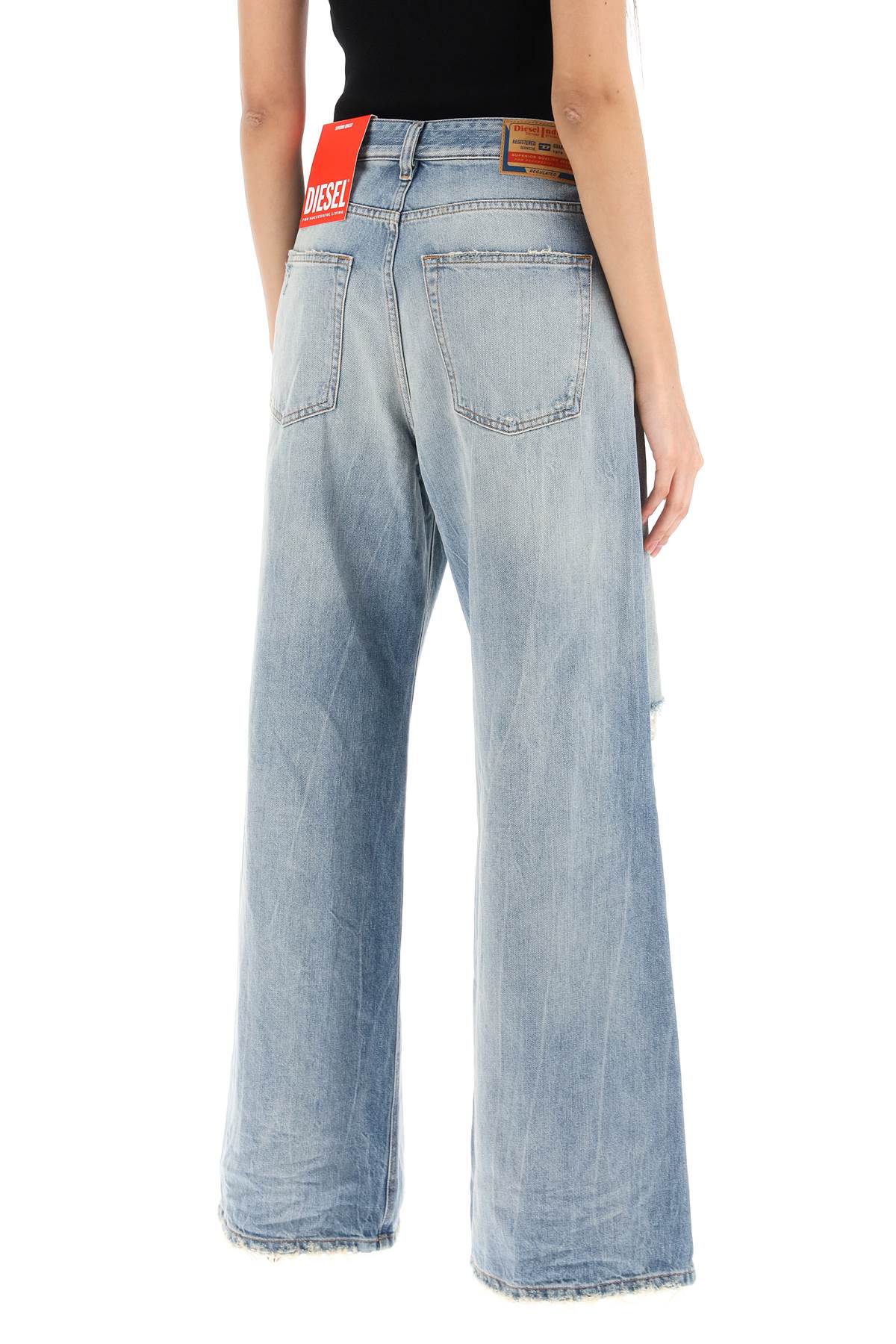 Diesel Diesel d-sire wide leg jeans