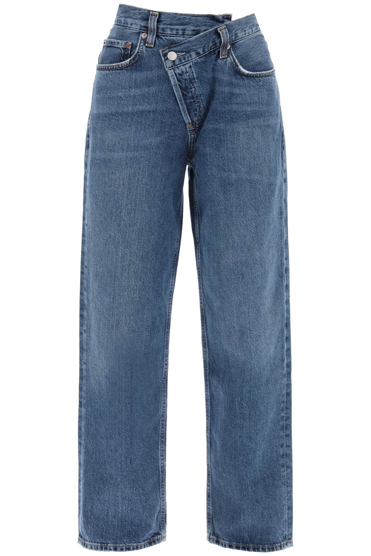 Agolde criss cross jeans