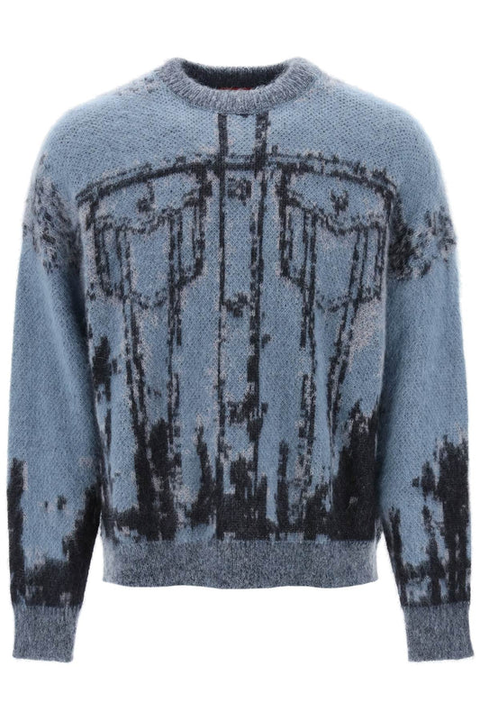 Diesel Diesel k-patmos moahir and wool sweater