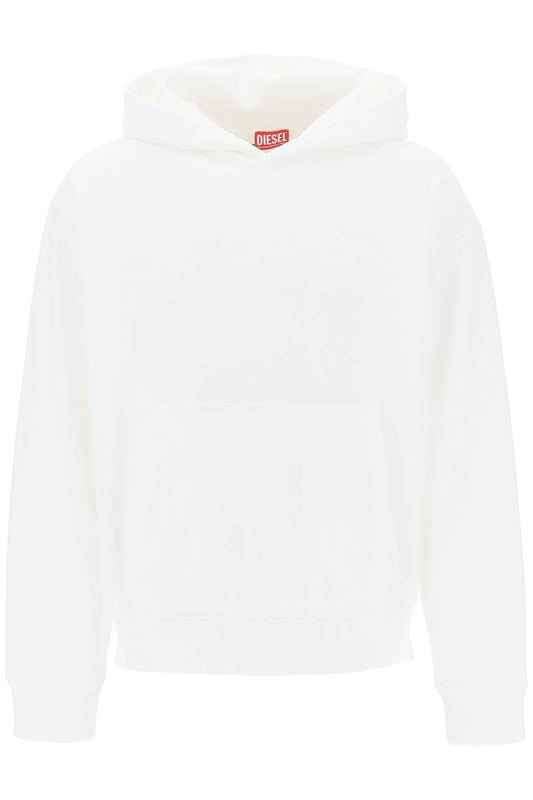 Diesel Diesel 's-macs-hood-megoval' hoodie with logo embroidery