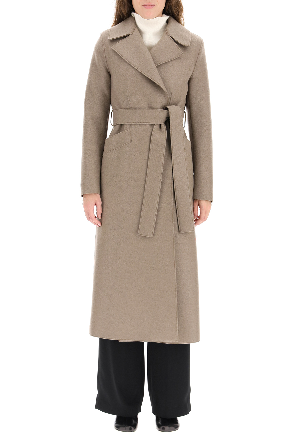 Harris Wharf London Harris wharf london long pressed wool coat