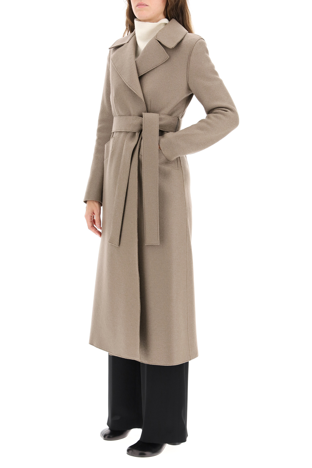 Harris Wharf London Harris wharf london long pressed wool coat