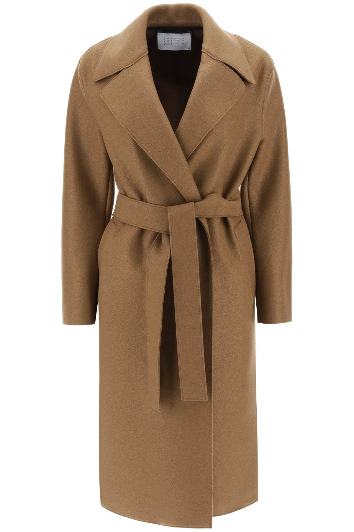 Harris Wharf London Harris wharf london long robe coat in pressed wool and polaire