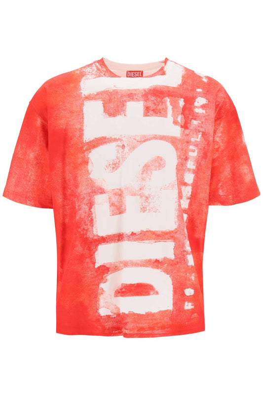 Diesel Diesel printed t-shirt with oversized logo