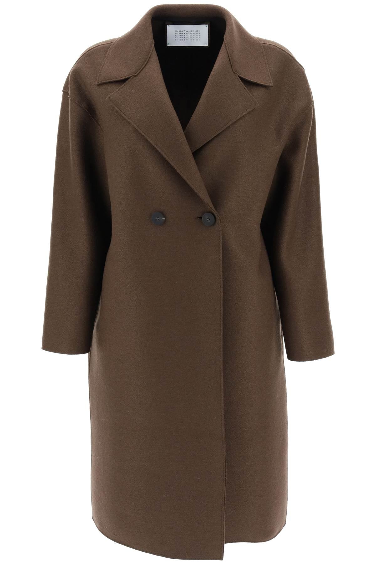 Harris Wharf London Harris wharf london cocoon coat in pressed wool