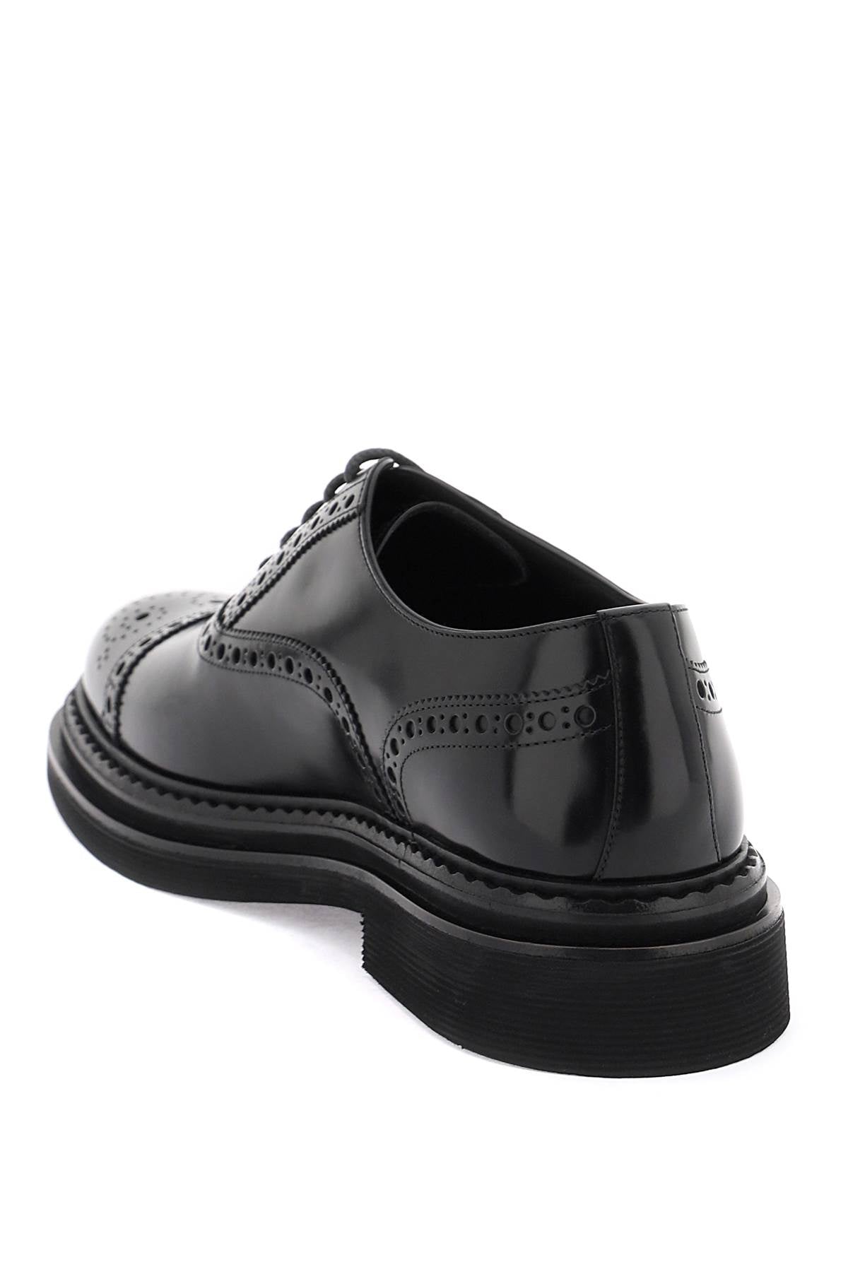 Dolce & Gabbana Dolce & gabbana brushed leather oxford lace-ups