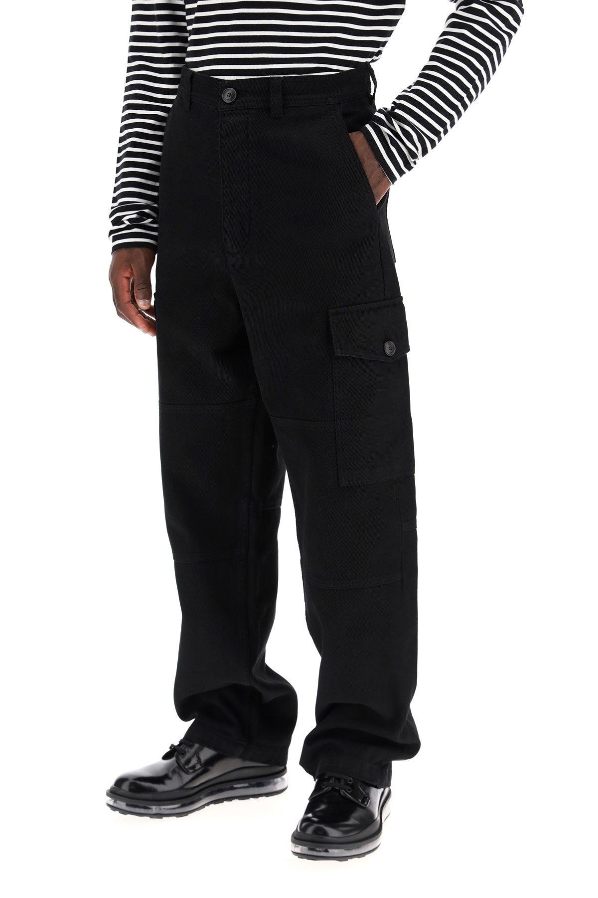 Ami Alexandre Mattiussi Ami paris cotton cargo pants