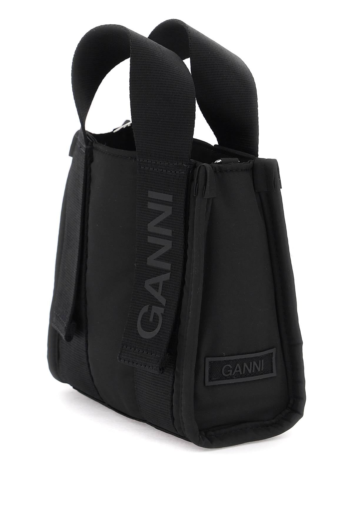 Ganni Ganni tech mini tote bag