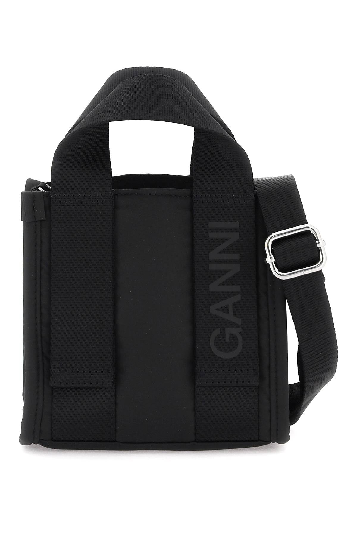 Ganni Ganni tech mini tote bag