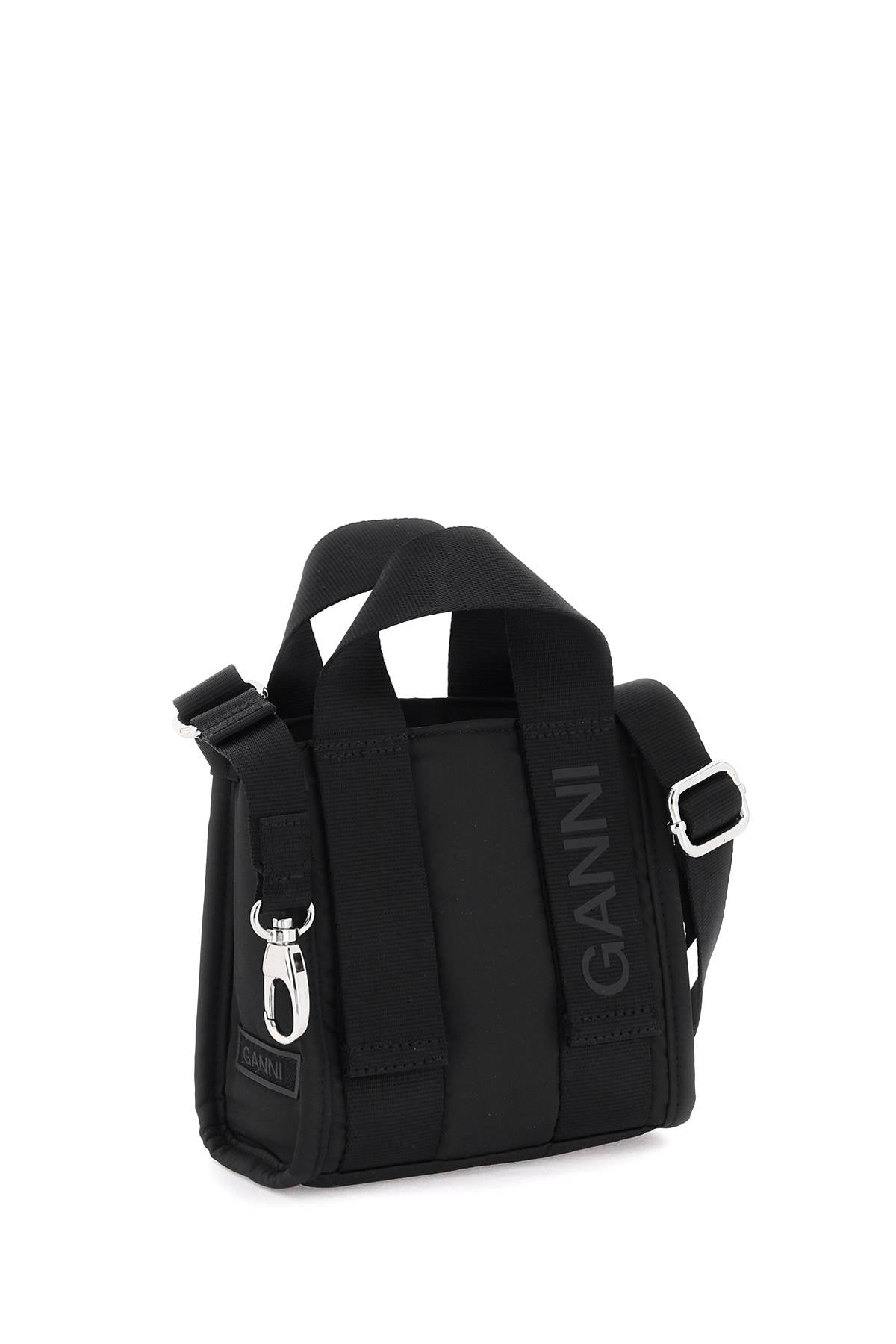 Ganni Ganni tech mini tote bag