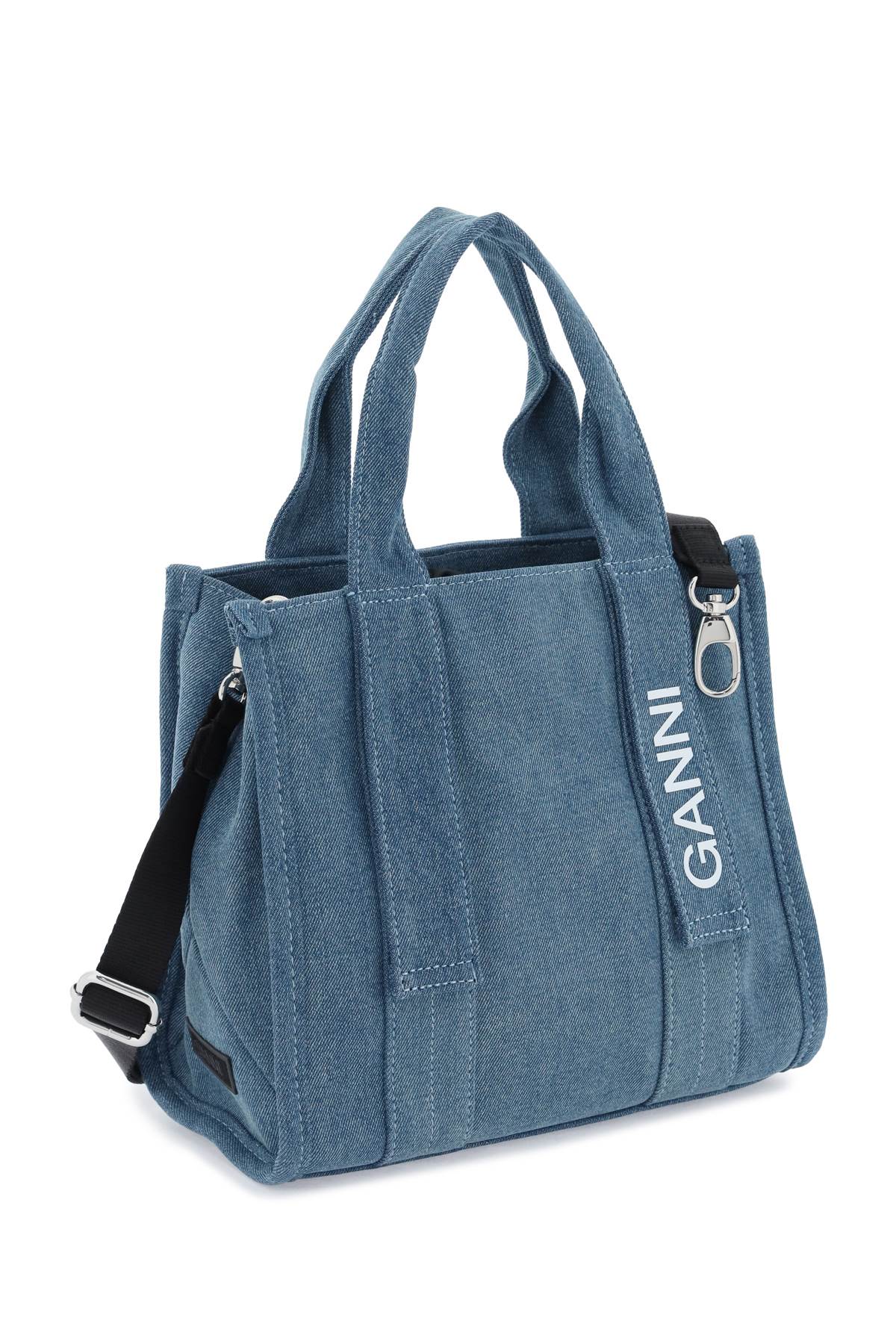 Ganni Ganni denim tote bag