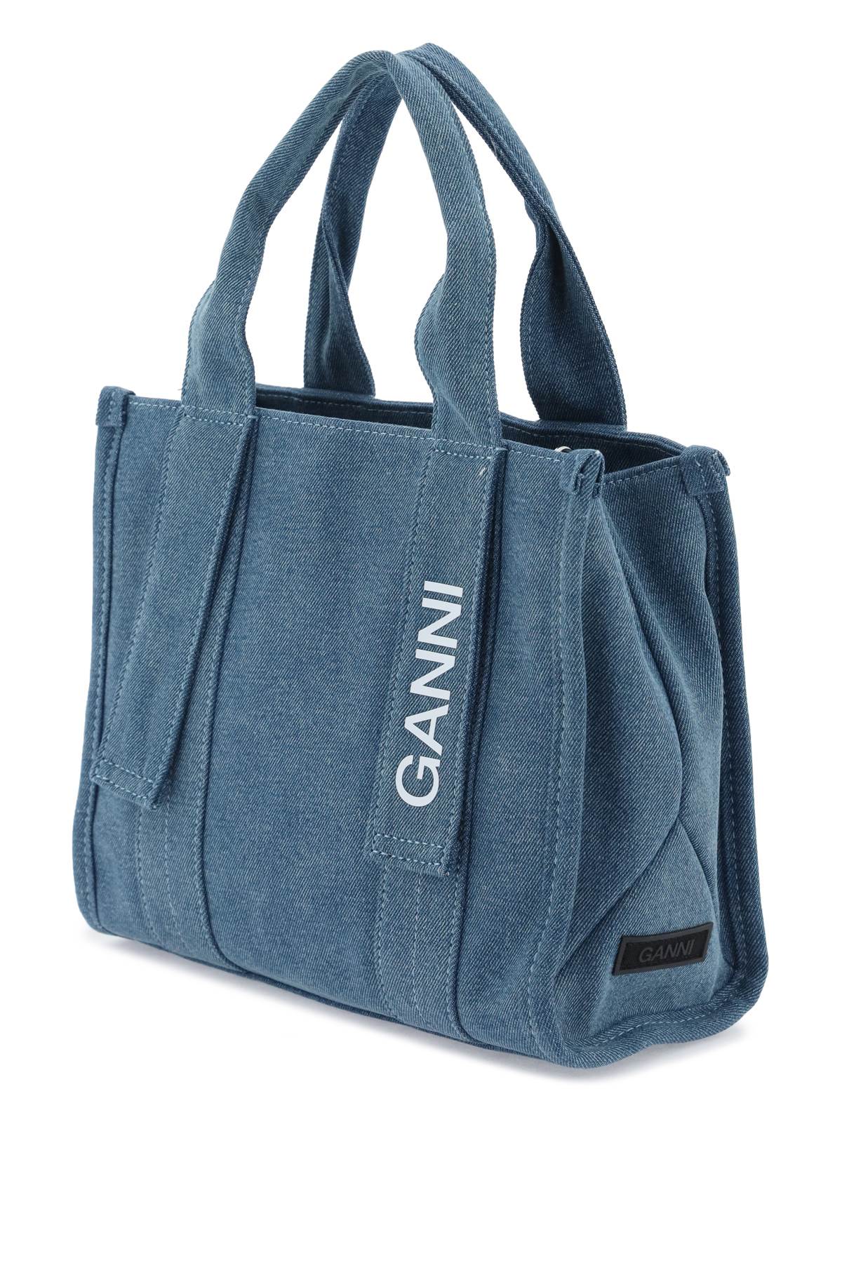 Ganni Ganni denim tote bag