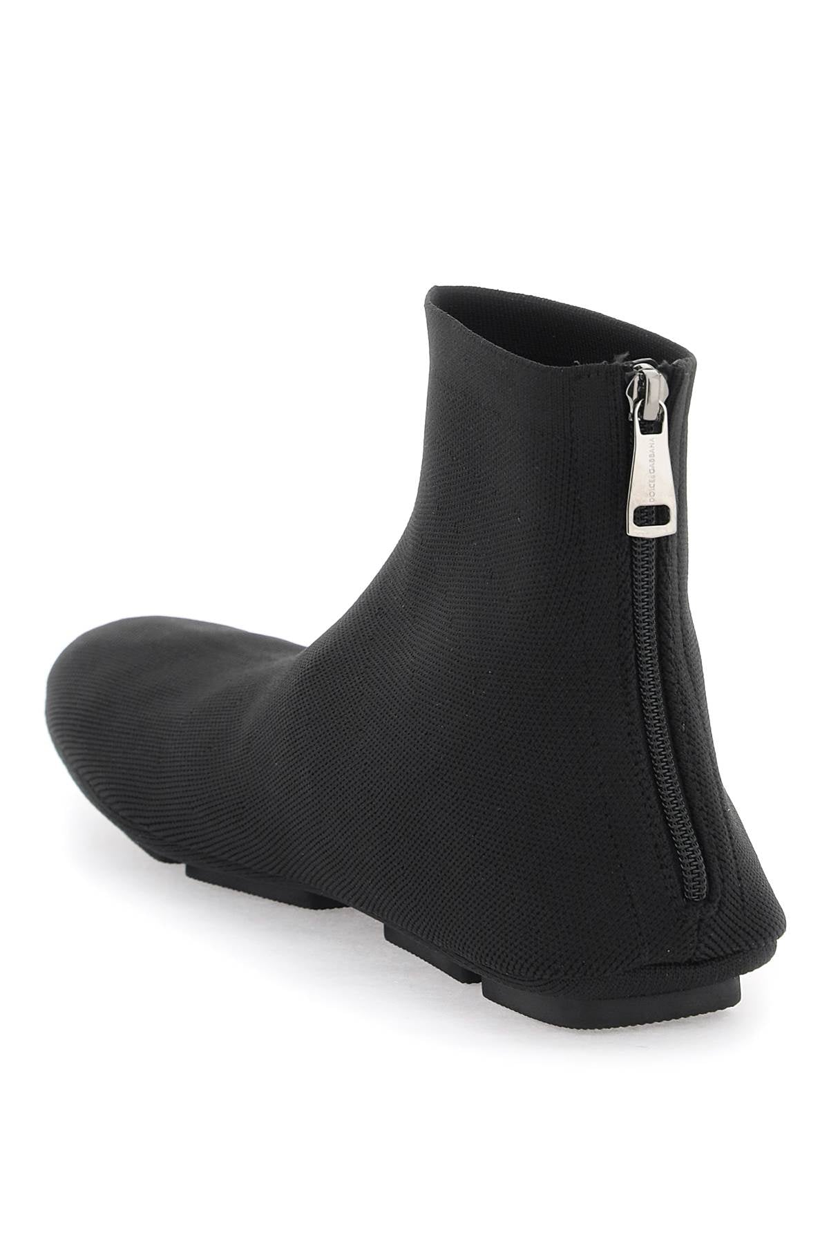 Dolce & Gabbana Dolce & gabbana stretch knit ankle boots