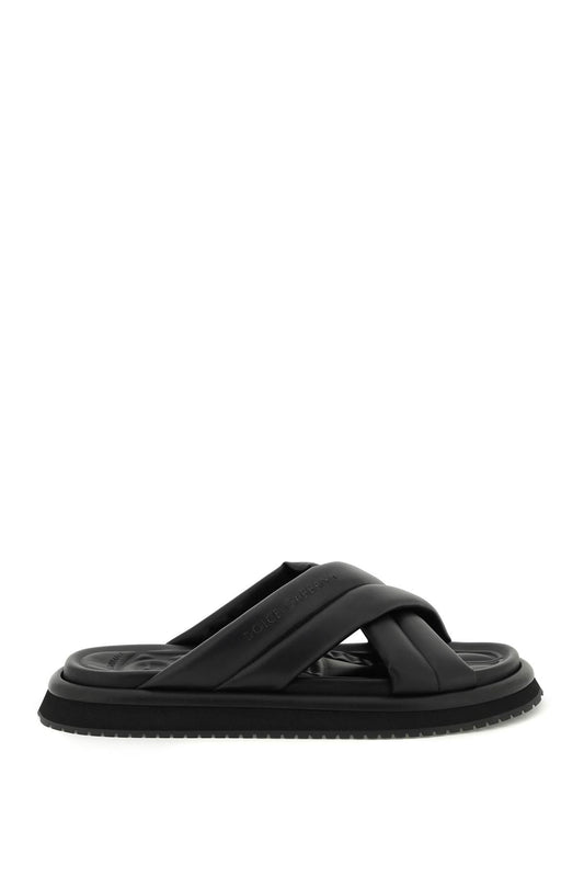 Dolce & Gabbana Dolce & gabbana faux leather slides