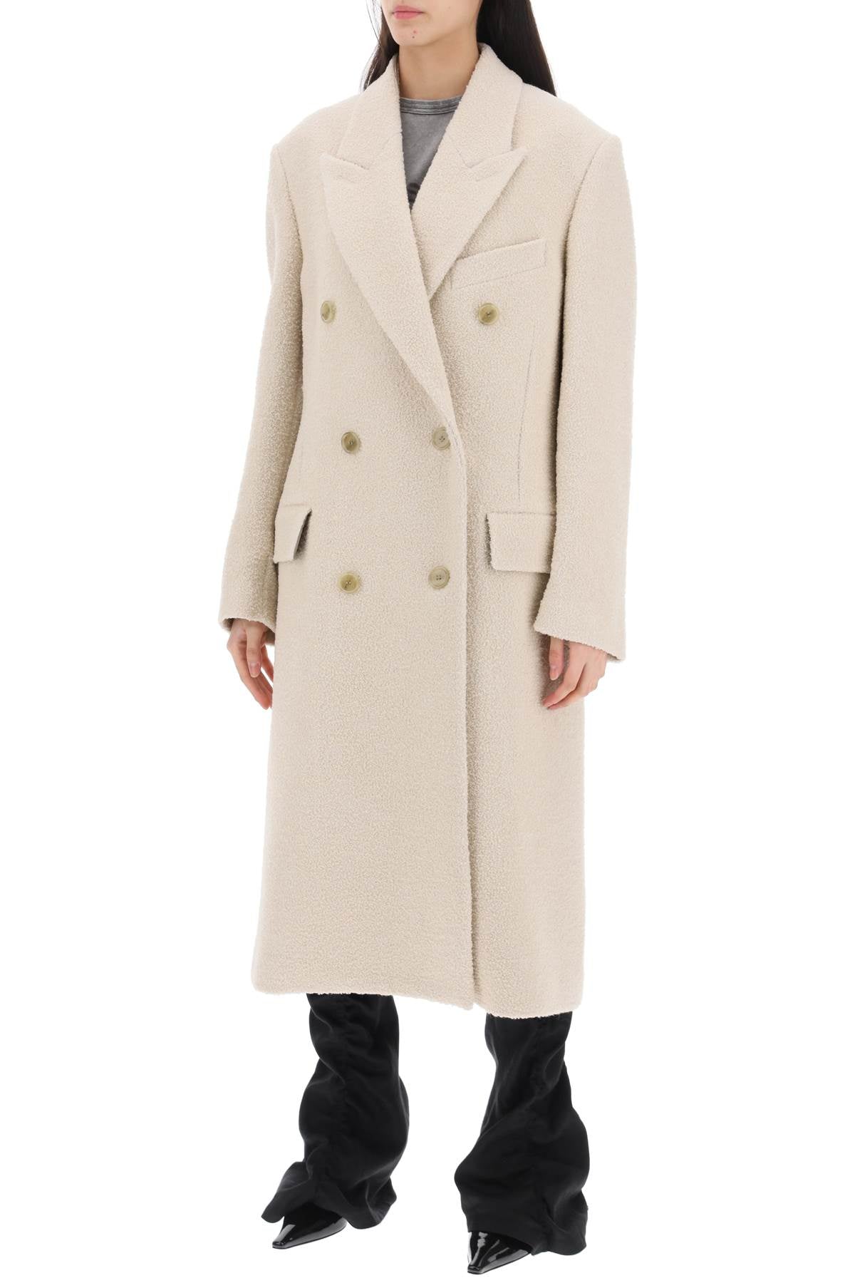 Acne Studios Acne studios double-breasted wool coat