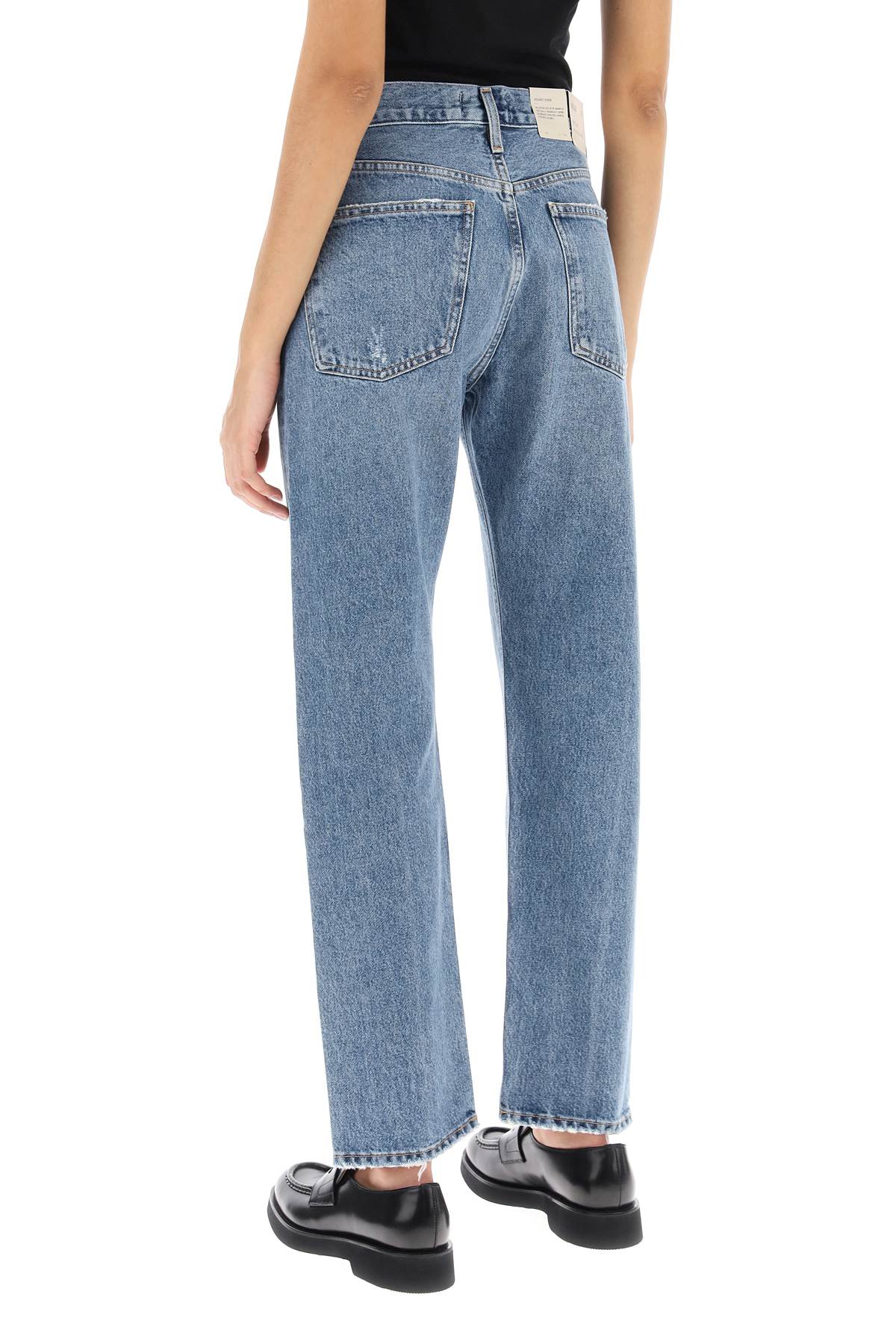 Agolde Agolde parker cropped jeans