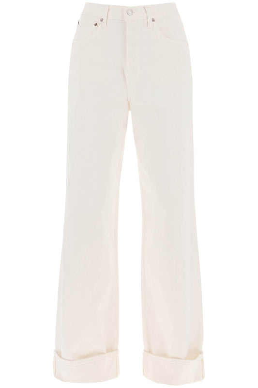 Agolde dame wide leg jeans