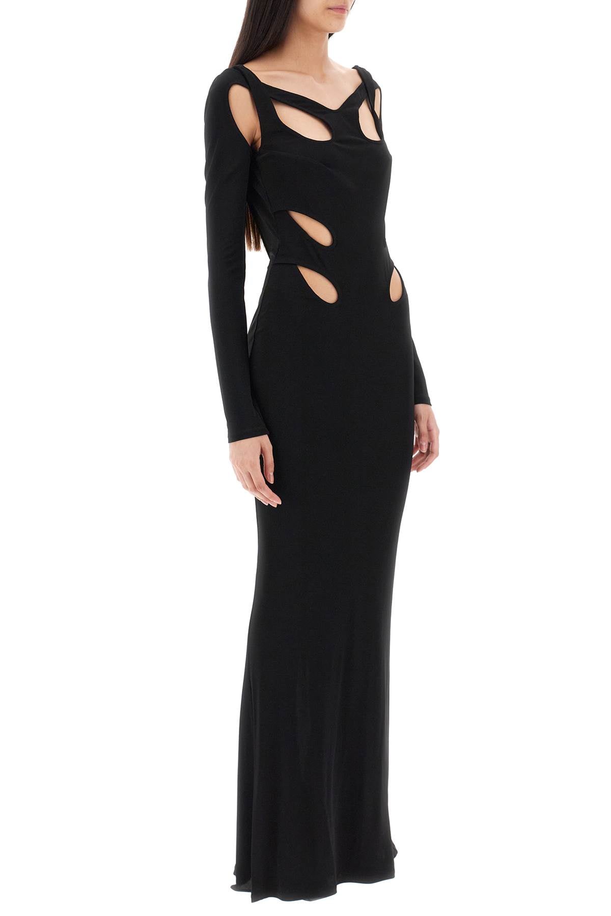 Dion Lee Dion lee triple loop maxi jersey dress