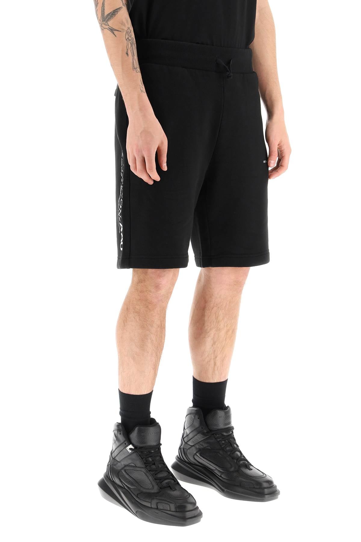 1017 Alyx 9SM 1017 alyx 9sm bermuda shorts with logo