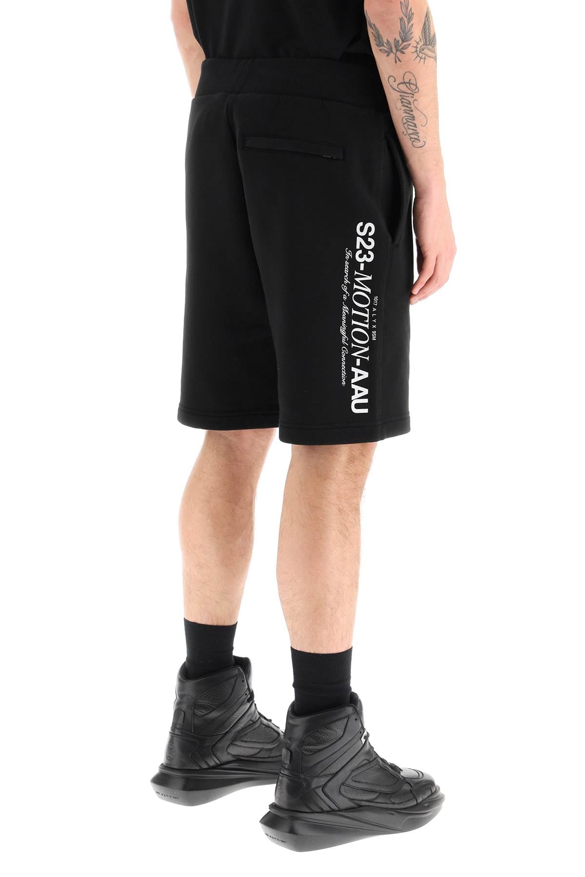 1017 Alyx 9SM 1017 alyx 9sm bermuda shorts with logo