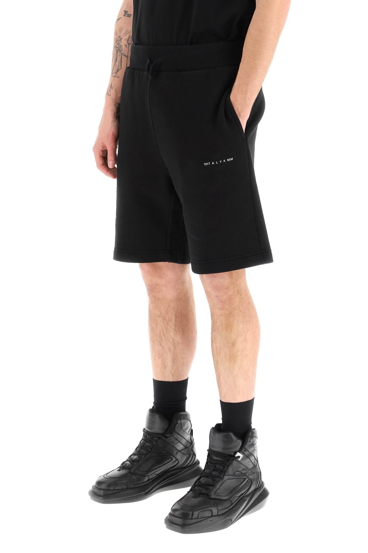 1017 Alyx 9SM 1017 alyx 9sm bermuda shorts with logo