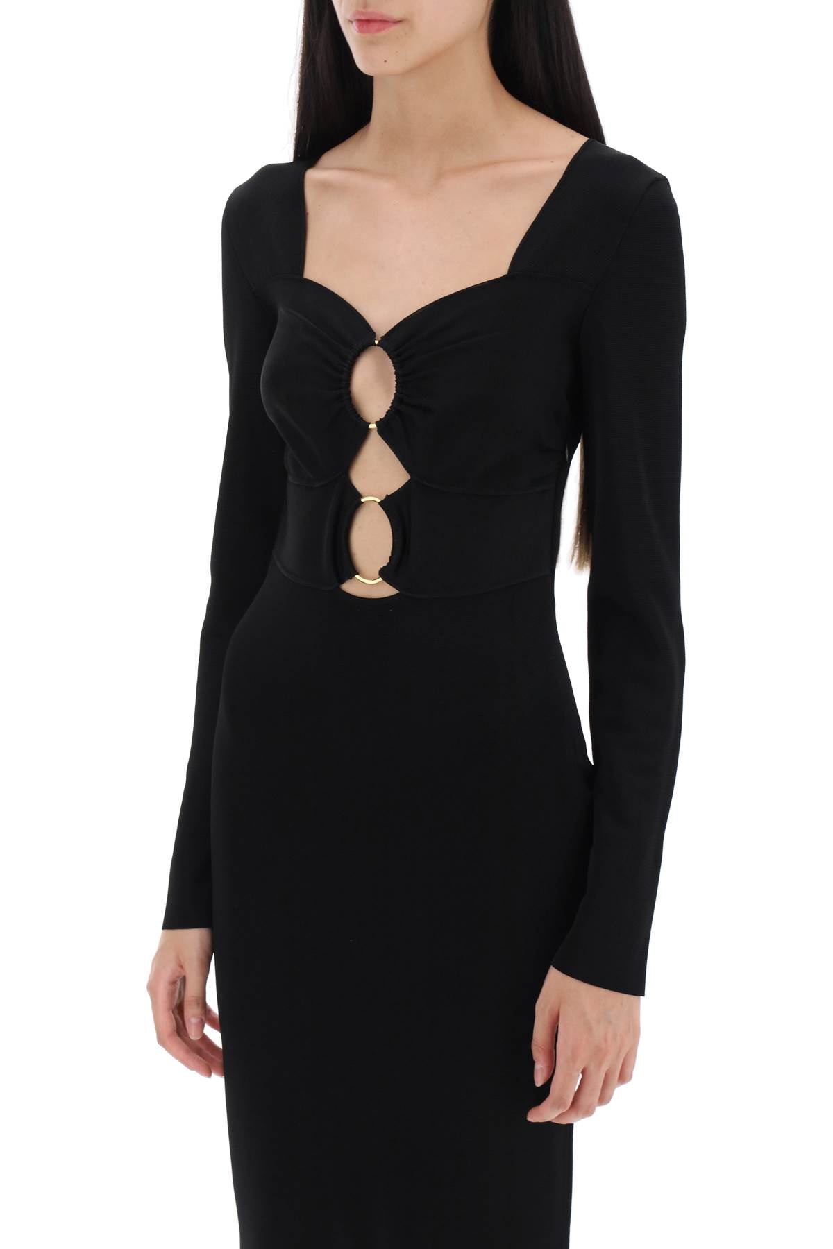 Tom Ford Tom ford knitted midi dress with cut-outs