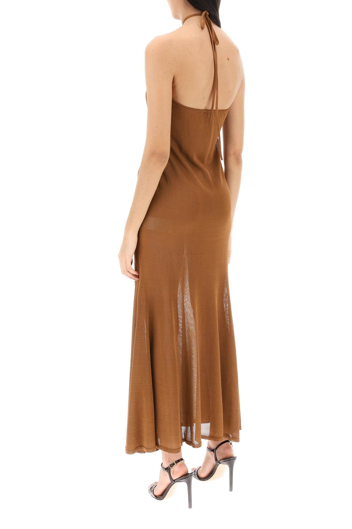 Tom Ford Tom ford knitted halterneck maxi dress